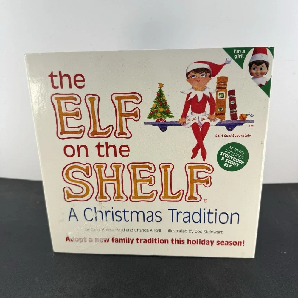 The Elf on the Shelf EOTGIRL A Christmas Tradition with Book